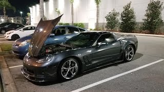 2010 Corvette Grand sport vengeance racing cam startupwalkaround [upl. by Ardnekal700]