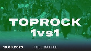 FULL TOPROCK BATTLE  V1 Battle 19082023 [upl. by Bogusz]