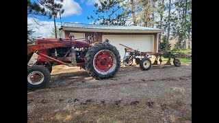 THE FARMHOUSE 3 Bottom Plow Clearing brush Its getting busy Farmhouse cooking [upl. by Naiviv450]