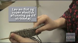 Lav en flot og super elastisk aflukning på strik [upl. by Lefty]