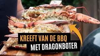 Gegrilde kreeft op de BBQ met dragonboter maken  BBQproof [upl. by Marylynne]