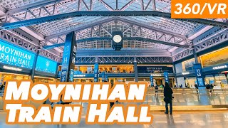 Virtual Tour of NYCs Moynihan Train Hall at Penn Station 360VR [upl. by Westleigh]