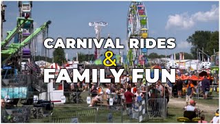 Carnival Rides and Family Fun at the County Fair [upl. by Aicnom]