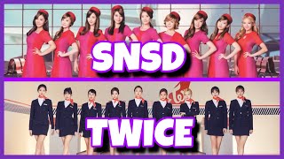 SNSD vs TWICE [upl. by Sukram]