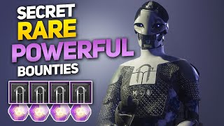 All 8 Secret Rare Powerful Reward Bounties and How to Get Them Destiny 2 Black Armory [upl. by Nylannej]