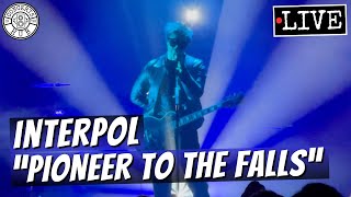 Interpol quotPioneer to the Fallsquot LIVE [upl. by Ynamreg]