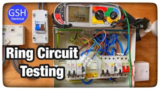 How to Test a Ring Final Circuit  Ring Main or Socket Circuit  Ring Continuity amp Polarity Tests [upl. by Aldora632]