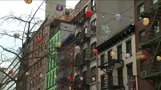 Chinatown apartment building evacuated due to bulging facade [upl. by Latsirk450]