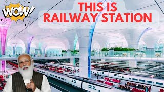 Upcoming World Class Railway Stations Redevelopment in INDIA। railwaystation infrastructure [upl. by Tolecnal79]