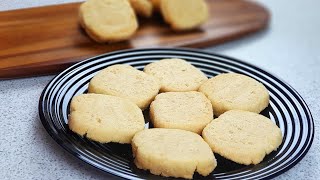 Simple amp Easy Butter Cookies  3 Ingredient Cookies  shorts  Eat [upl. by Tdnaltroc]