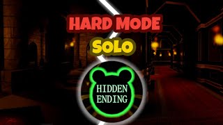 Piggy Book 2 Hidden Ending Solo y Hard Mode Francier No Speedrun [upl. by Kenton]