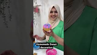 How to decorate donuts  donut glazing  chocolate garnishing  white chocolate donut  chocolate [upl. by Ancelin]