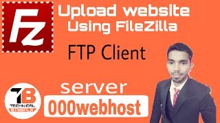 Upload a complete Website on server using FileZilla  FileZilla Tutorial HindiUrdu [upl. by Isiad767]