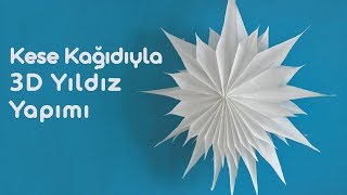 Sadece Kağıtla Yılbaşı Süsleri Nasıl Yapılır  Kendin Yap [upl. by Ramsay215]