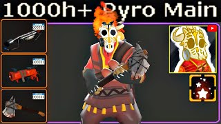 Mixon in Action🔸1000h Pyro Main Experience TF2 [upl. by Ogires]