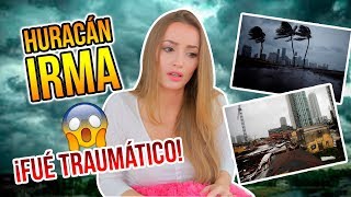 JAMÁS PENSÉ VIVIR ALGO ASÍ  HURACÁN IRMA en MIAMI  Katie Angel [upl. by Luanni]