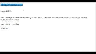 Connecting Cloud Functions  qwiklabs  coursera [upl. by Dimah]