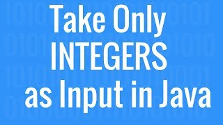 How to take only INTEGER as Input in JTextField  Java Beginners Guide [upl. by Nonnad]