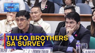 Tulfo brothers halos pantay na sa senatorial survey  STL [upl. by Mutua80]