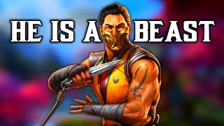 MK1 SCORPION MAXED OUT FUSION X LVL50 IS A BEAST MORTAL KOMBAT MOBILE [upl. by Blondelle]