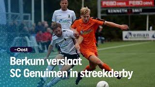 Samenvatting Berkum  SC Genemuiden  RTV Oost [upl. by Aiva]