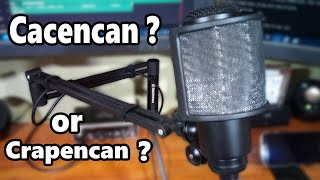 Cacencan Low Profile Boom Arm Low Effort Review NOT sponsored [upl. by Price407]