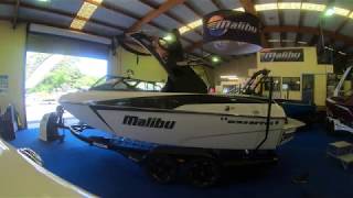 NORTHSIDE MARINES NEW MALIBU BOATS 20 VTX UNWRAP  SETUP [upl. by Siuqram]