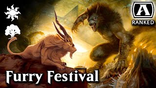 Festival Landfall Ramp  Standard  Ranked  MTG Arena [upl. by Quince459]