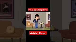 Bruce Lee calls Stewie shorts shortsfeed youtubeshorts familyguy [upl. by Erle]