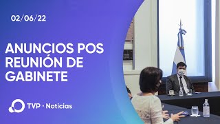 Anuncios pos reunión de Gabinete tercera edición del Previaje y controles a los combustibles [upl. by Tacye]