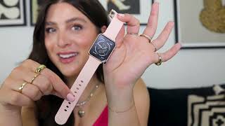 iTOUCH AIR 4  Jillian Michaels Edition Smartwatch Review amp Unboxing [upl. by Valer]