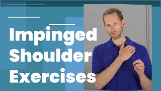 3 Exercises For Shoulder Impingement Syndrome [upl. by Aynekal]