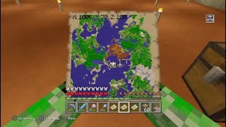 Maps in Minecraft are RUINED Minecraft 191 PS4 Edition [upl. by Ateuqirne492]