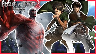 I Played The BEST ATTACK ON TITAN Game in 2024  Attack On Titan 2 [upl. by Hsirk]