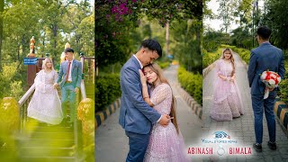 ABINASH 💍 BIMALA  engagement ❤️ nepali  highlights Visualstoriesnepal [upl. by Tacita]