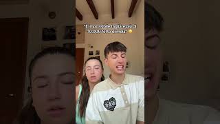 Mia sorella non se lo aspettava😱 commedy challenge filter viralshorts [upl. by Klotz]