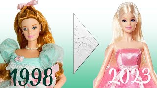 Barbie Birthday Wishes from 1998 to 2023 Evolution of the Doll [upl. by Markowitz]