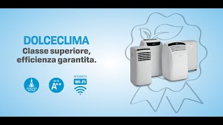 Climatizzatori portatili DOLCECLIMA classe superiore ed efficienza garantita [upl. by Anila]