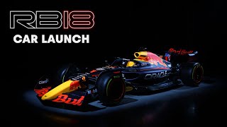 Introducing the RB18  Oracle Red Bull Racing Car Launch 2022 [upl. by Osana722]