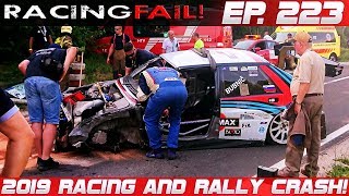 Racing and Rally Crash Compilation 2019 Week 223 [upl. by Nevaeh]