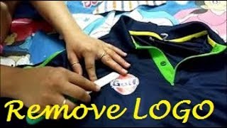 how to remove rubber print from t shirt at home [upl. by Aninaig]