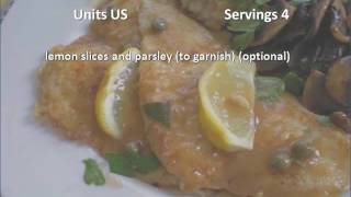 Flounder Francaise or Chicken Francaise recipe [upl. by Yntirb688]