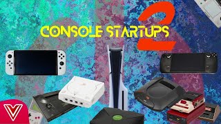 V2 Ultimate Evolution Video Game Console Startup Screens 19782023 [upl. by Deppy71]