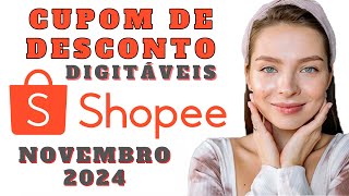 12 Cupons de Frete Grátis  Cupom de Desconto NOVEMBRO 2024 SHOPEE CUPOM SHOPEE DESCONTOS E OFERTAS [upl. by Hana]