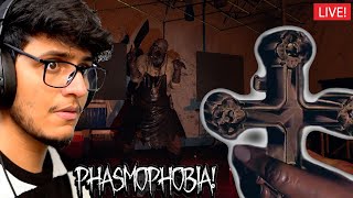 Pro Ghost Buster Hunting Bhoots in Phasmophobia🛑 [upl. by Suhcnip]