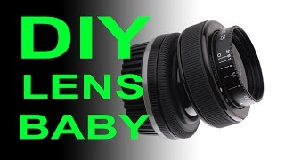 DIY Tilt Shift Wiggle Lens  Like a Lens Baby for Mirrorless Cameras [upl. by Hayila]