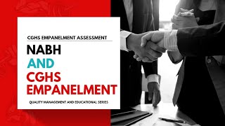 NABH amp CGHS Empanelment॥CGHS Empanelment॥CGHS Assessments॥CGHS Scheme॥Government Health Scheme [upl. by Nalorac]