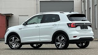 Volkswagen NEW TCross RLine 2022 in 4K Pure White 18 inch Nevada walk around amp Detail Inside [upl. by Jose]