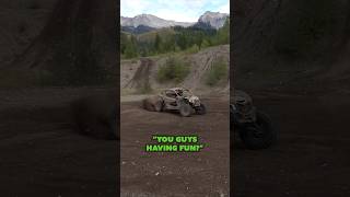 Thumbs up 🤘 CanAm side by sides are fun offroading offroad sxs [upl. by Allin]