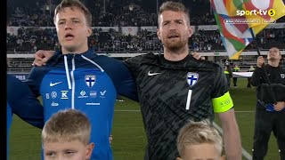 Finland vs Republic of Ireland National Anthem  UEFA Nations League 202425 [upl. by Kahlil]